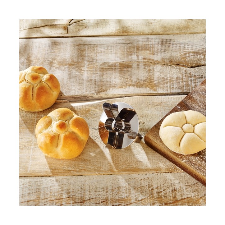 Birkmann Kaiser Bread Roll Stamp 8 cm – For Perfect Rolls & Baked Goods | Bakeria