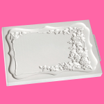 Katy Sue Designs Rose Border Plaque Silikonform