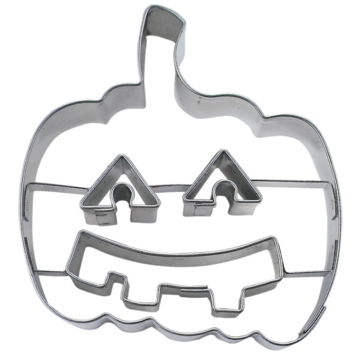 Städter Pumpkin Face Cookie Cutter (6 cm) – Perfect for Halloween Treats | Bakeria