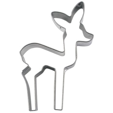 Städter Bambi Metal Cookie Cutter, 6cm