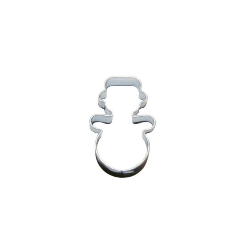 Micro Snowmen Cookie Cutter, 31x21mm