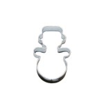 Micro Snowmen Cookie Cutter, 31x21mm