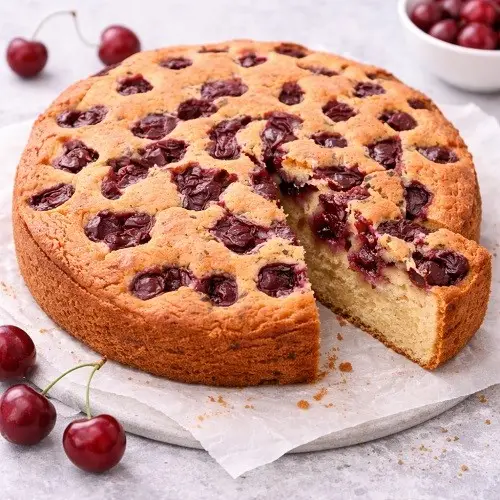 Super Streusel SuperBackmischung Tante Mathildas Kirschkuchen: saftig & einfach gebacken