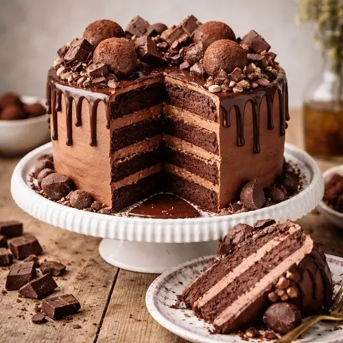 FunCakes Choco Sponge Cake Backmischung: Schokoladen-Biskuit Torte – locker & luftig