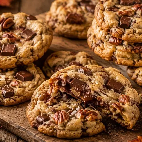 Maple Pecan Cookies – weiche Ahorn-Pekannuss-Cookies