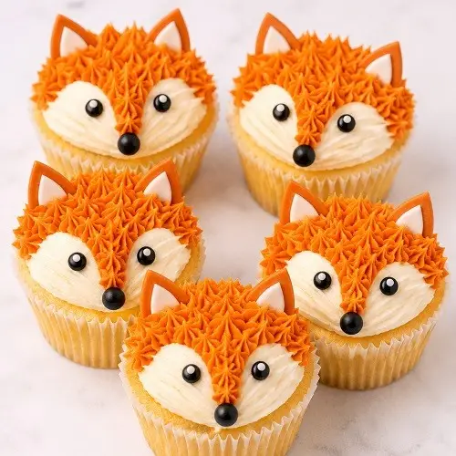 Fuchs-Cupcakes – süsse Herbst-Cupcakes für Gross & Klein