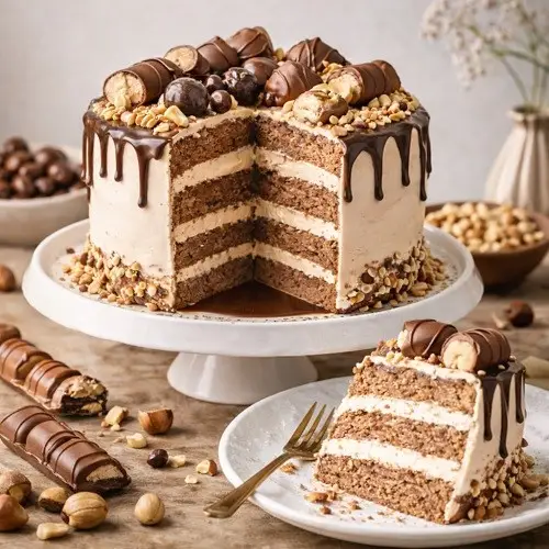 Kinder Bueno Torte – der absolute Schokoladentraum