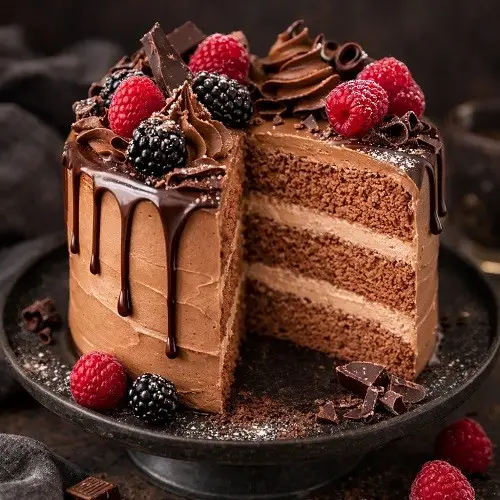 FunCakes Choco Sponge Cake Backmischung: Schokoladen-Biskuit Torte – locker & luftig