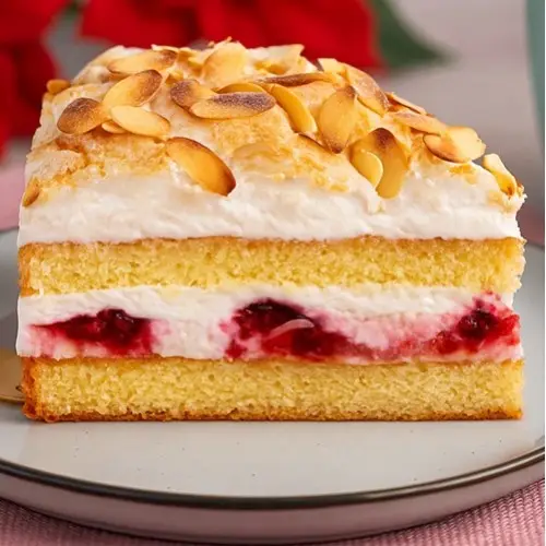 Sommerhit: Baisertorte mit Himbeeren & Joghurtcreme