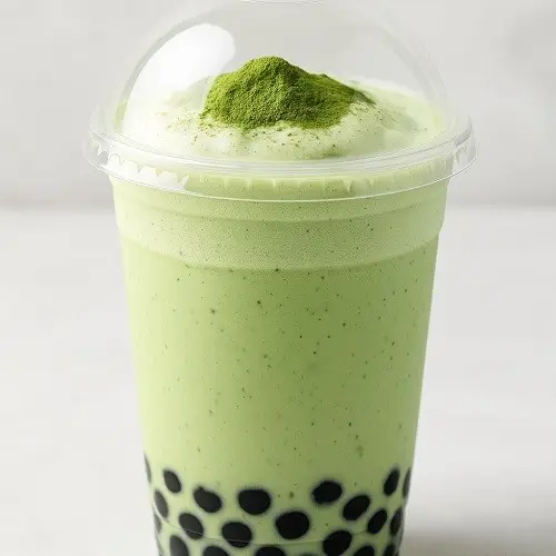 Matcha Bubble Tea – cremig, grün & voller Energie!
