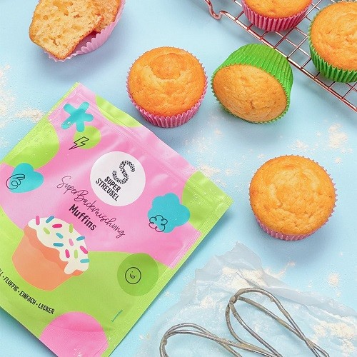 Super Streusel SuperBackmischung StreuselMuffins: fluffige Muffins ganz einfach backen
