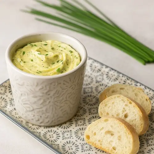 Hausgemachte Knoblauchbutter