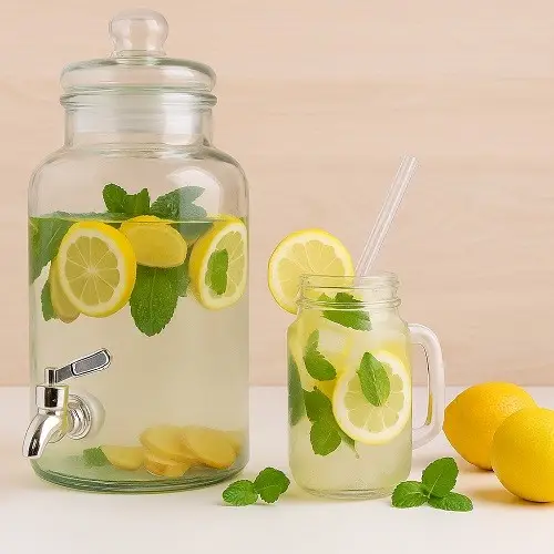 Ingwer-Minze-Zitronen-Limonade – Frischekick im Sommer