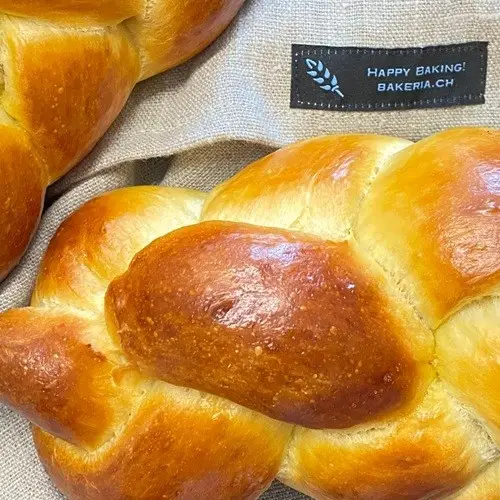 Schweizer Zopf mit langer Teigführung